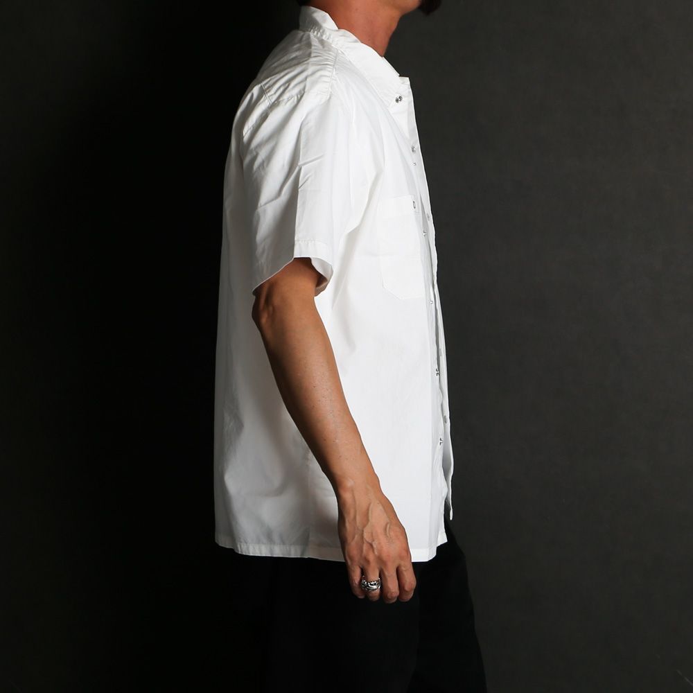 SD Dress Work Shirt SS - White / ワークシャツ / SHOSD220