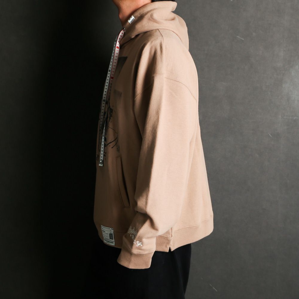 BEDWIN & THE MMY / DJ Print Hoodie / DJ プリント フーディー / C15HD024