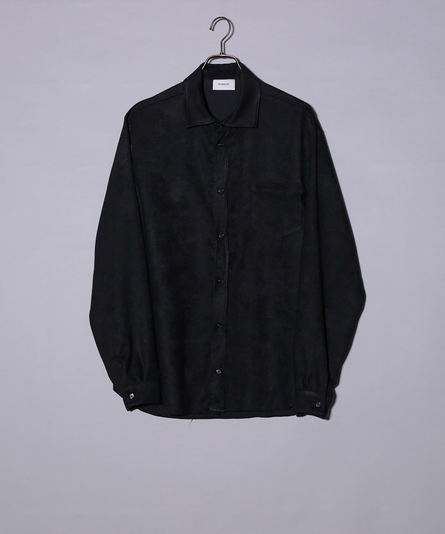 ECO SUEDE SH / エコスエード プレーンシャツ / 379207