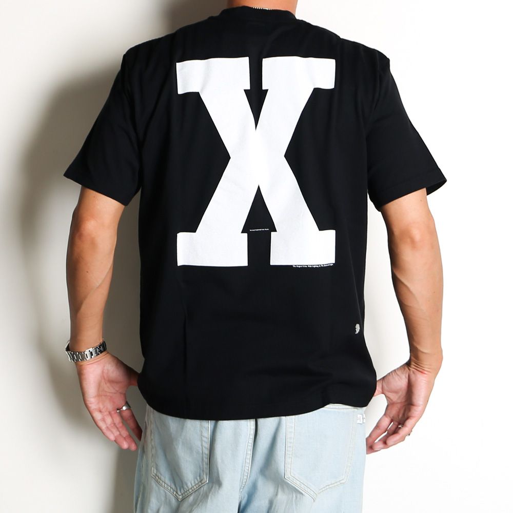 【ラスト1点-サイズXXL】 ANIMAL X TEE - BLACK / Tシャツ / 24'SPT-0701
