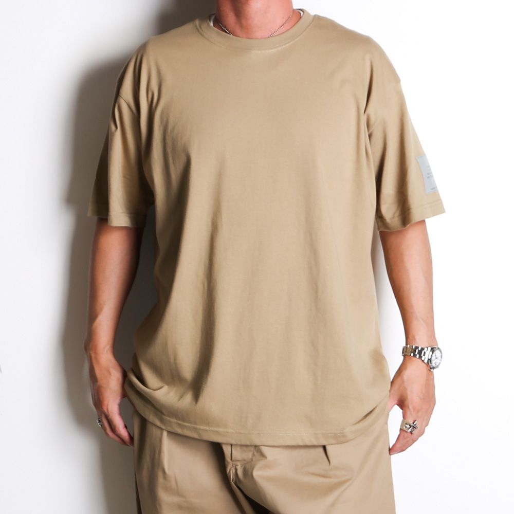 × INVINCIBLE®︎ / CREW NECK  T-SHIRT - BEIGE / 9245-CS84