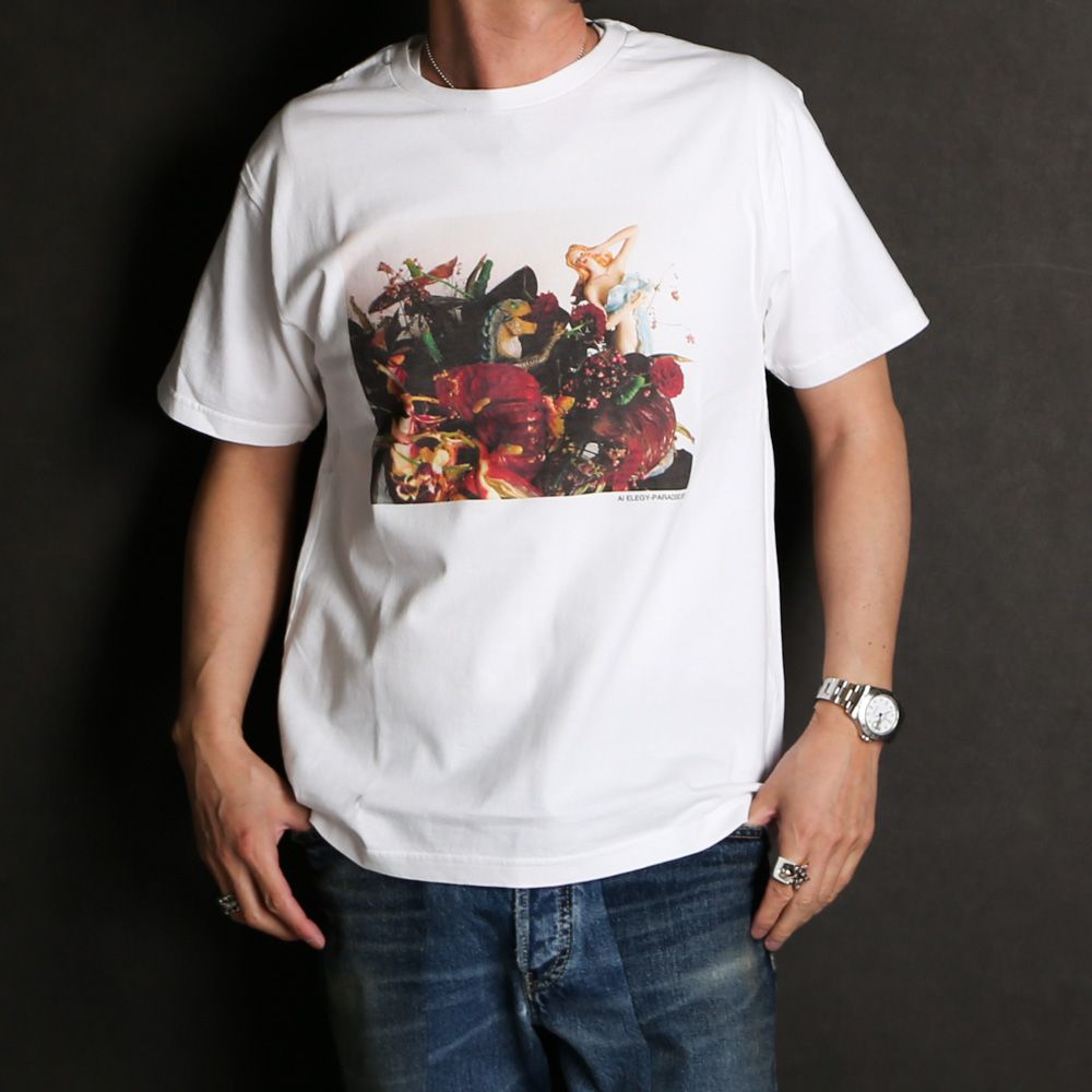 【MINEDENIM】ARAKI NOBUYOSHI×STIE-LO AI ELEGY-PARADISE TEE MINEDENIM - Araki Nobuyoshi × Stie-lo AI ELEGY-PARADISE T-SH