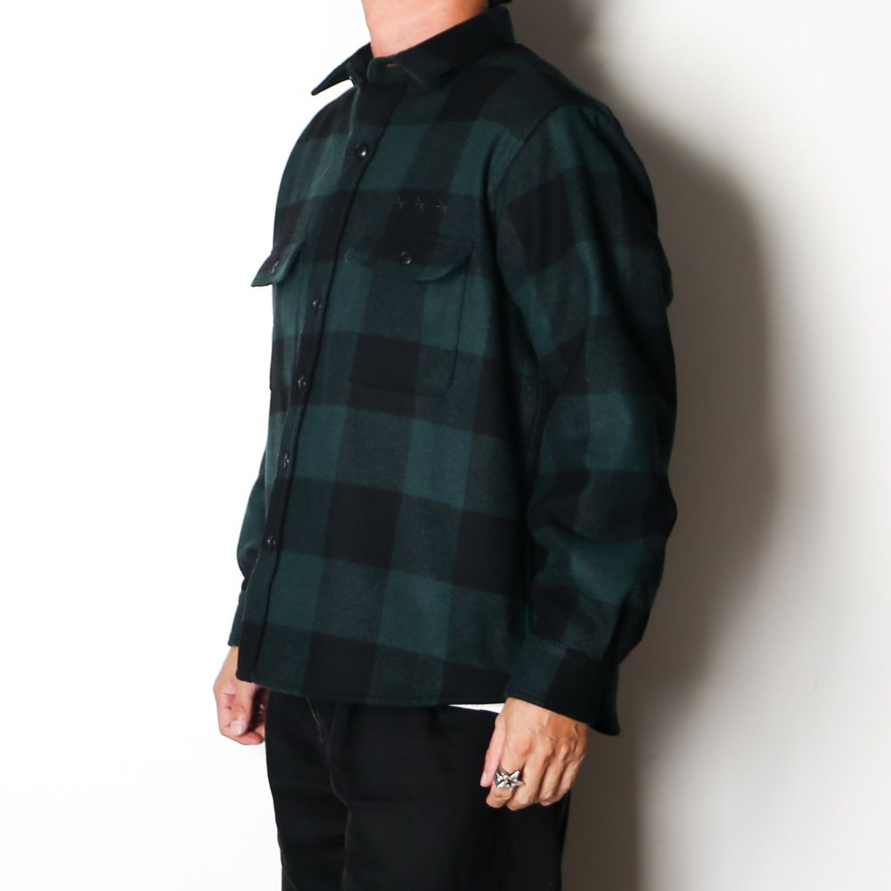 CPO Shirt - Green / CPOシャツジャケット / GD0469