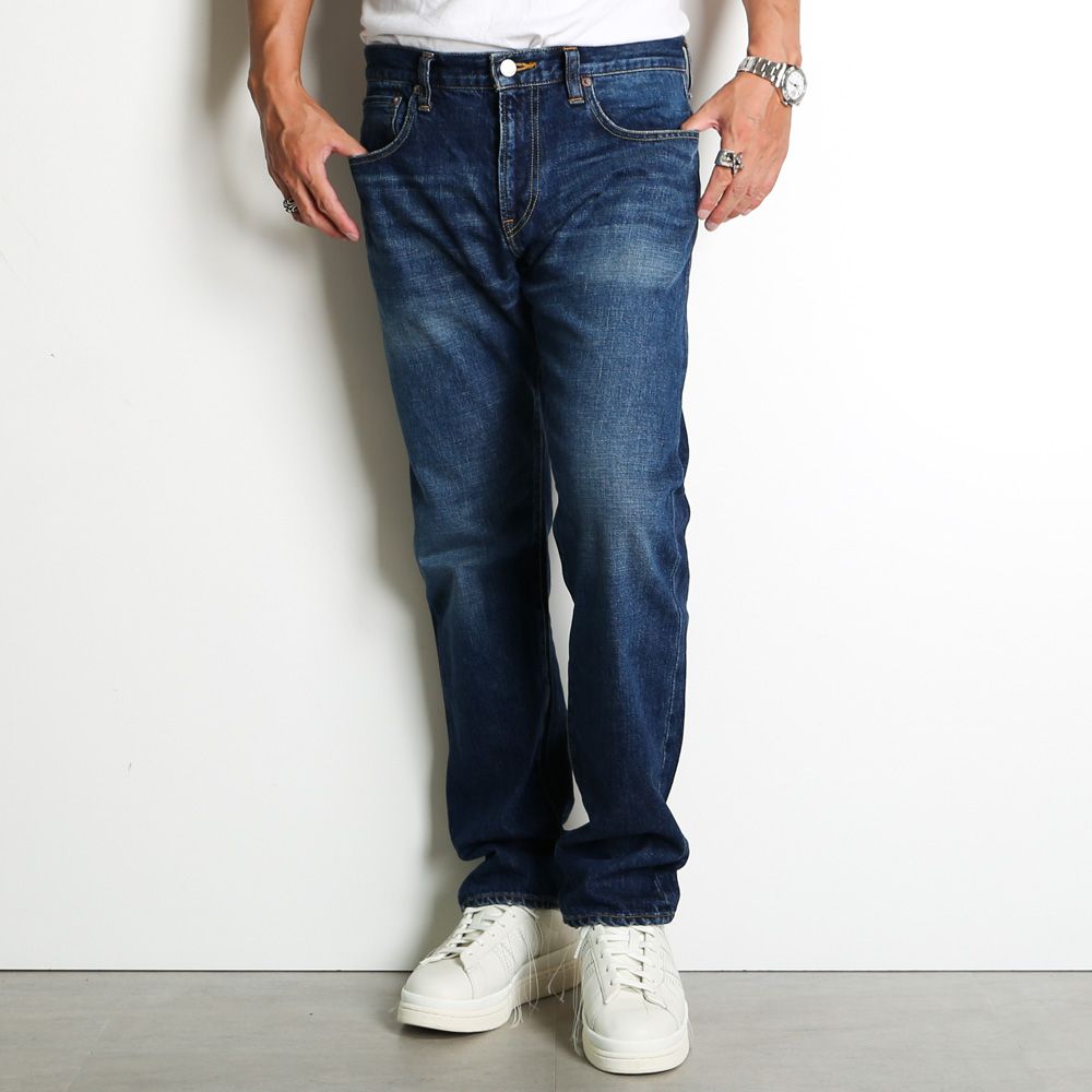 VINTAGE REPRODUCT STRAIGHT DENIM PANTS – CALEE ONLINE STORE
