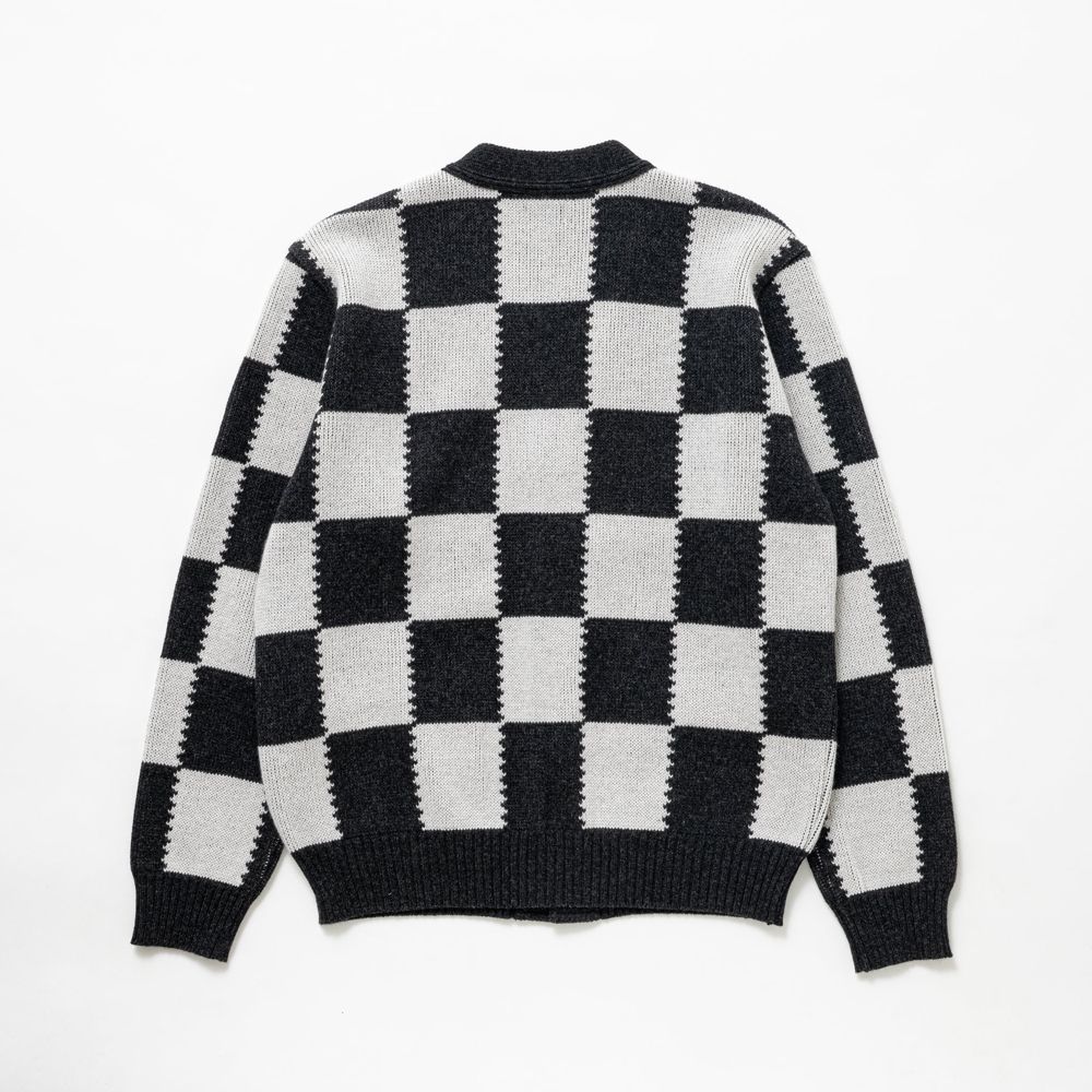 CHECKER CARDIGAN / チェッカー カーディガン / 25'RN-1108