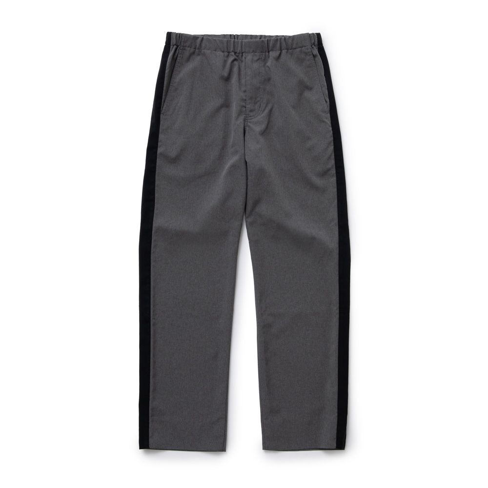RATS - EASY SLACKS PANTS - GRAY / BLACK / スラックスパンツ