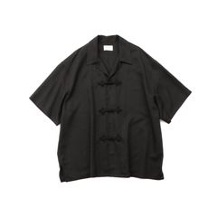 Short sleeve flog button shirt / オープンカラーシャツ / SN-427A