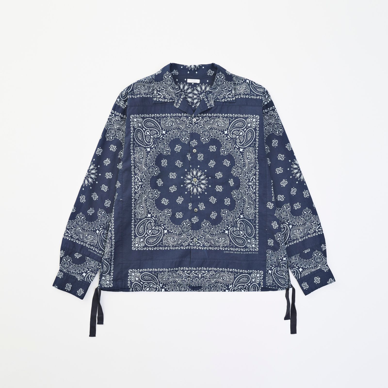 ×HAV-A-HANK / PAISLEY SHIRTS / ペイズリー オープンカラーシャツ / VTM-21-S-025