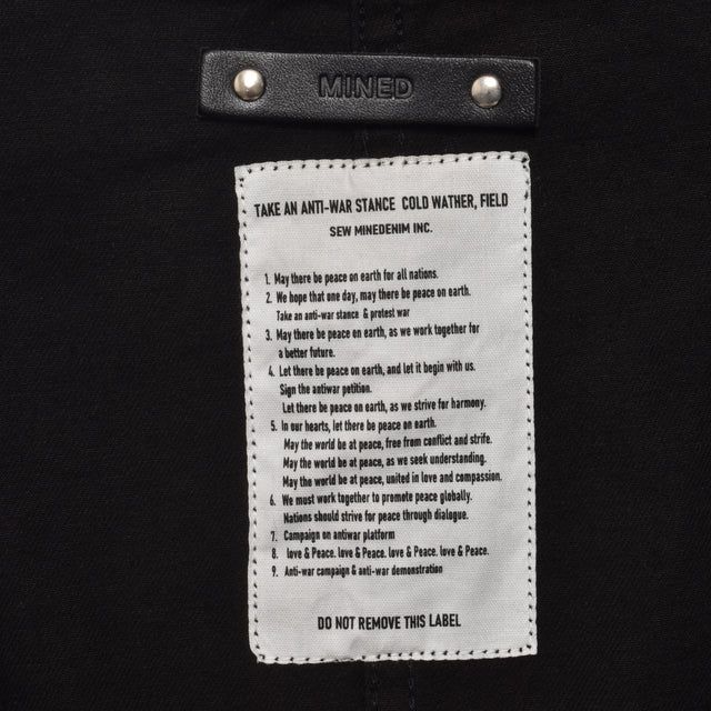 V.Slub chino Engineer JKT - BLK / 2509-8001