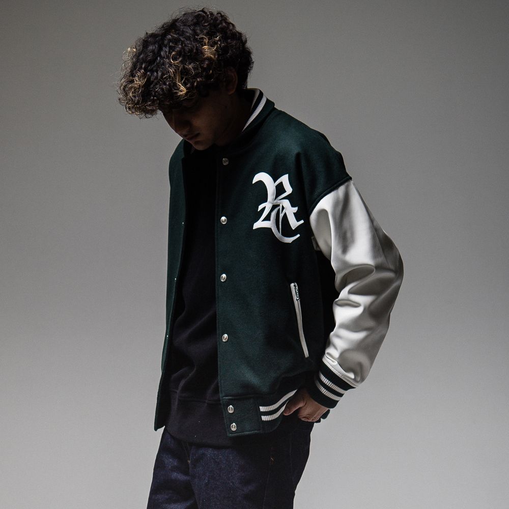 RESOUND CLOTHING - RC WOOL OVER VARSITY JACKET / スタジアム