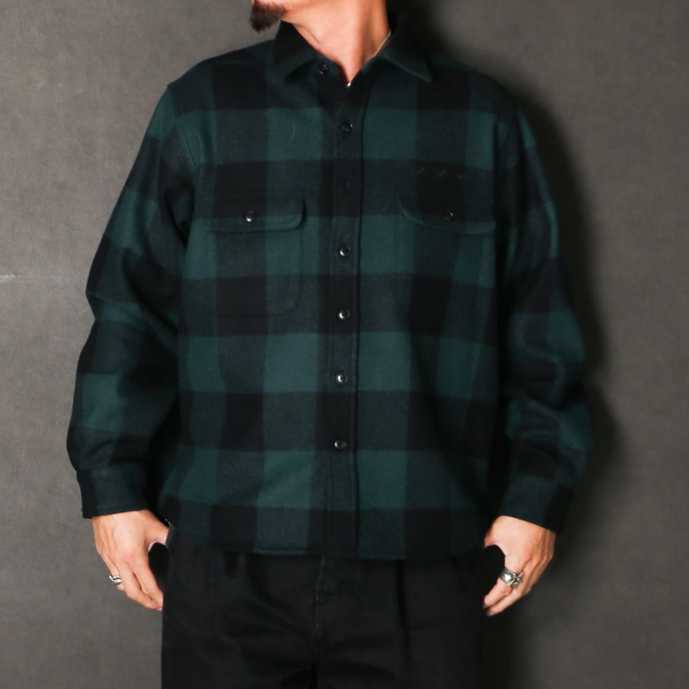 CPO Shirt - Green / CPOシャツジャケット / GD0469