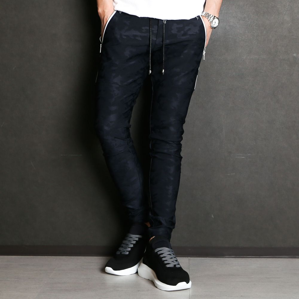 Johnson LINE NYLON PT SILHOUETTE / ジョンソンラインパンツ / RC19-ST-009