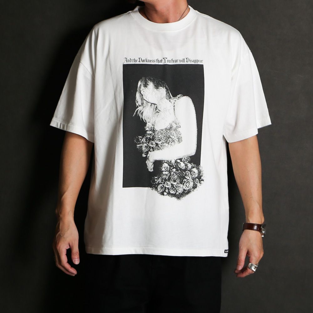 “SWEET SMILE” Tee T/C - WHITE / グラフィック Tシャツ / G16TS096
