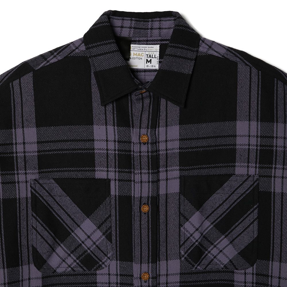 【ラスト1点-サイズ40】 × BIG MAC / SHIRT - BK CHECK / 2251-SH40-013
