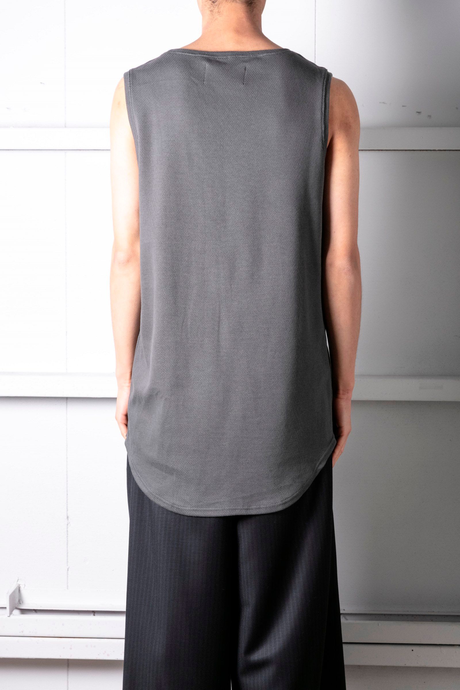 base layer long nosleeve 2 (CHARCOAL)
