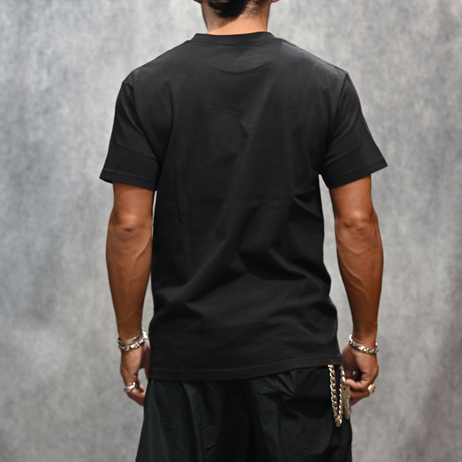 × MASSES “ROUND NECK” SHORT SLEEVE T A Ys （BLACK） / ML-T70-990-2