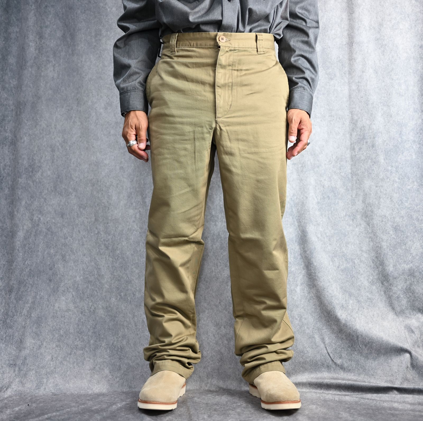 Washed Chino Type TRS （BEI） / ウォッシュド加工 チノパンツ
