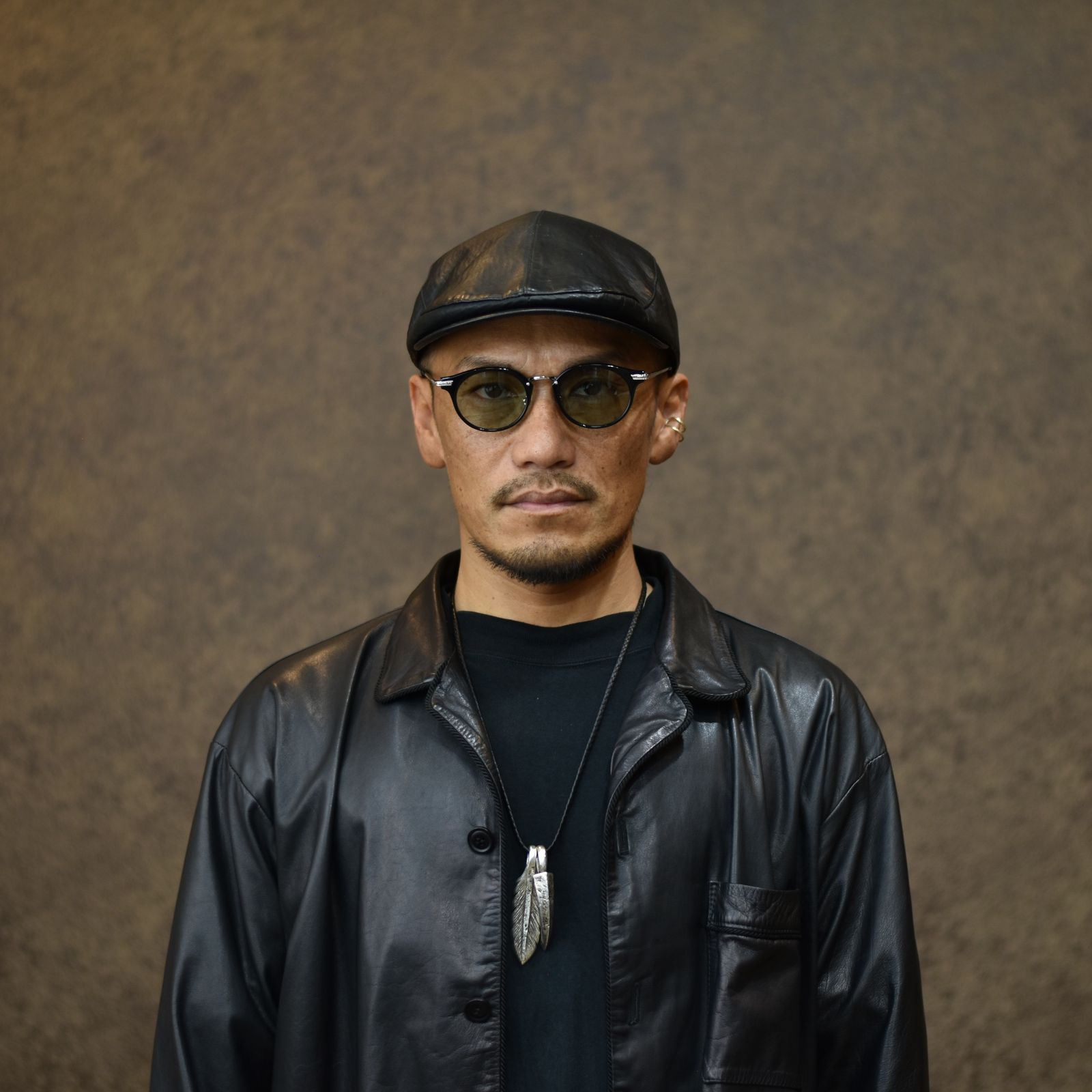 C/M Combi type glasses -Type A- (Black.Green) / アーネルタイプ サングラス (ブラック.グリーン)