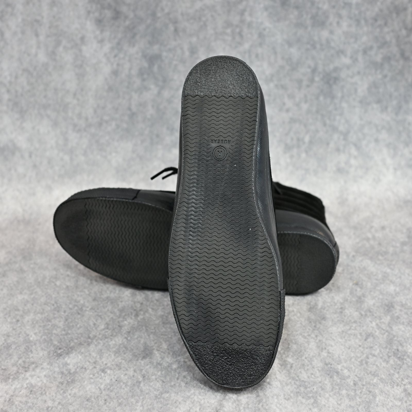 MINEDENIM × nonnative DWELLER TRAINER 2 HI COW LEATHER WITH GORE-TEX by SPINGLE （BLK×BLK）｜ノンネイティブ スニーカー｜NN-F4753