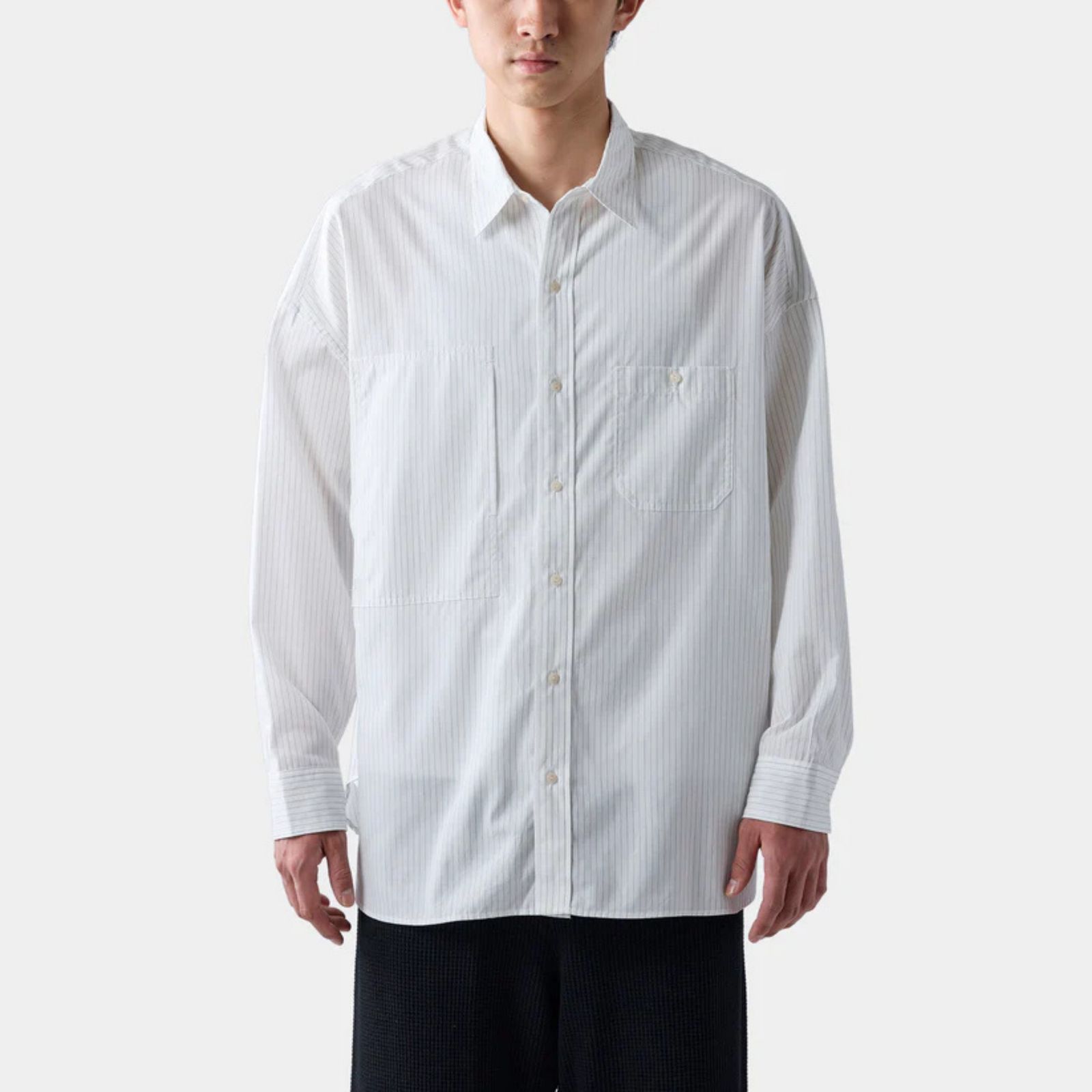 HF work shirt （WHITE）｜ワークシャツ （ホワイト）｜HF-08