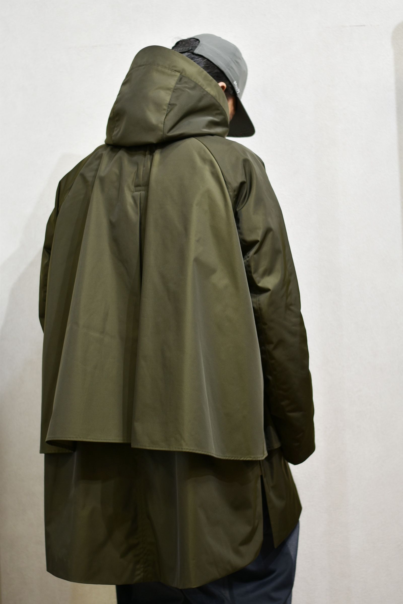 デタッチャブルフードコート / LB21FW-CO02-SL (SAGE)