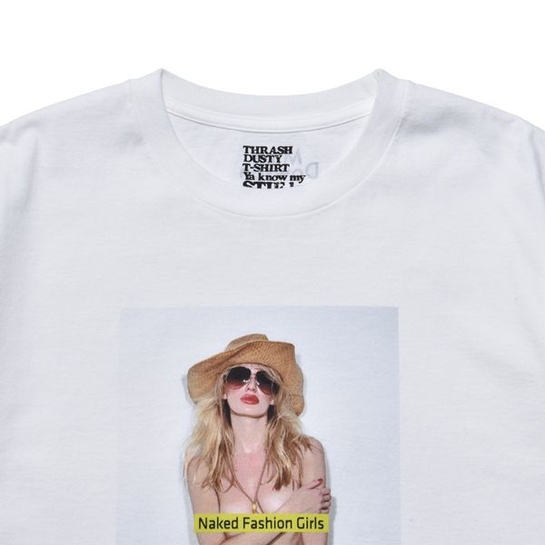 × STIE-lo  Mike Dowson Naked Tee （WHT / ホワイト）｜プリントTシャツ｜STLMD001