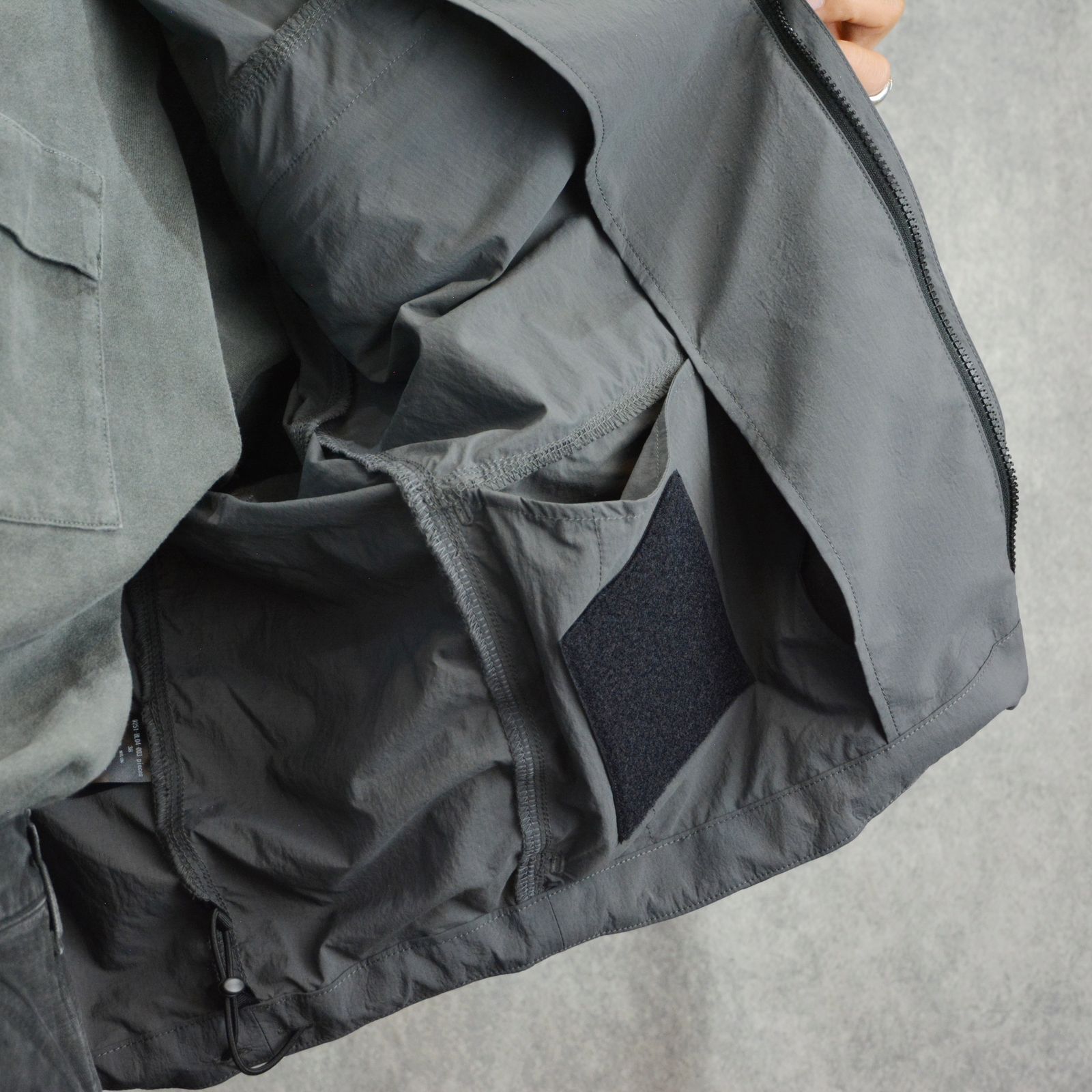STAND COLLAR BLOUSON （CHARCOAL） / スタンドカラー ブルゾン （チャコール） / 9251-BL04-003