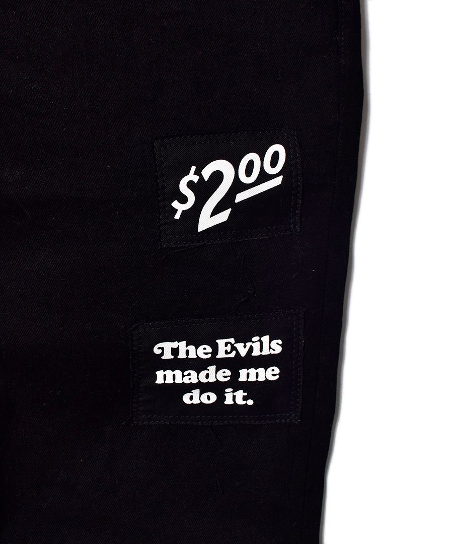 【12月24日発売】 ×HYSTERIC GLAMOUR F.Black STR 5pocket OWS