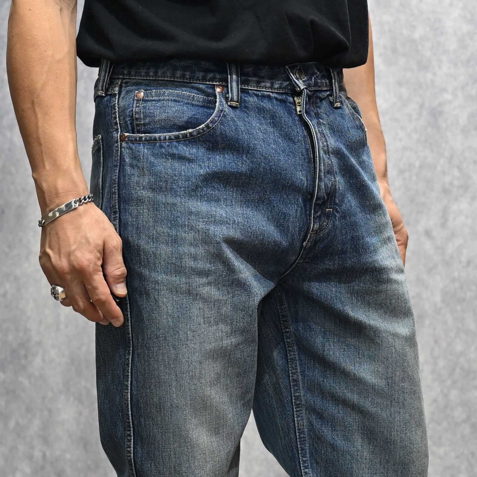 Denim A.R.Straight Jeans （USD / インディゴ）｜デニムパンツ｜MDFBF09101