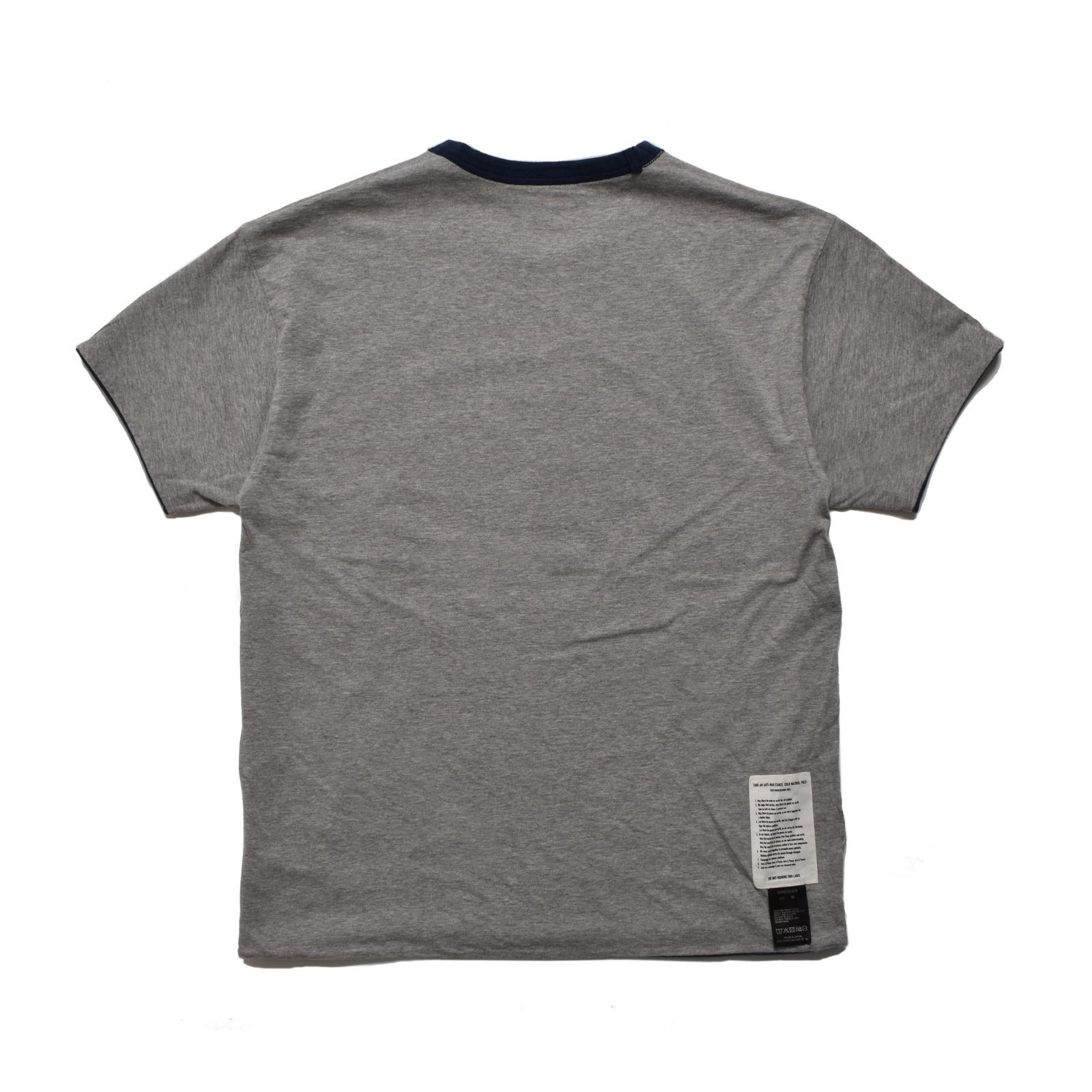 Reversible T-SH （BLU） / リバーシブル プリントTシャツ （ブルー） 2508-4001