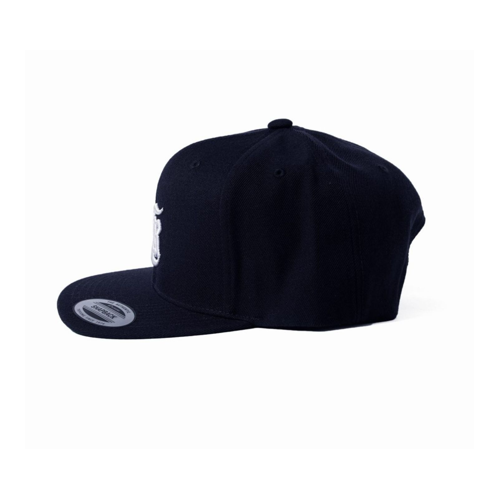 CR LOGO EMBORIDERY B.B CAP (DARK NAVY)｜スナップバック ベースボールキャップ｜CR-25SS001