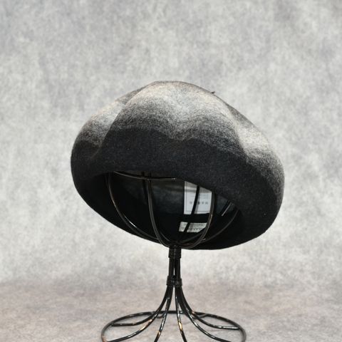 Chimayo Wool Beret "TRUJILLO" (BLACK)｜チマヨ ウール ベレー帽｜Y01023
