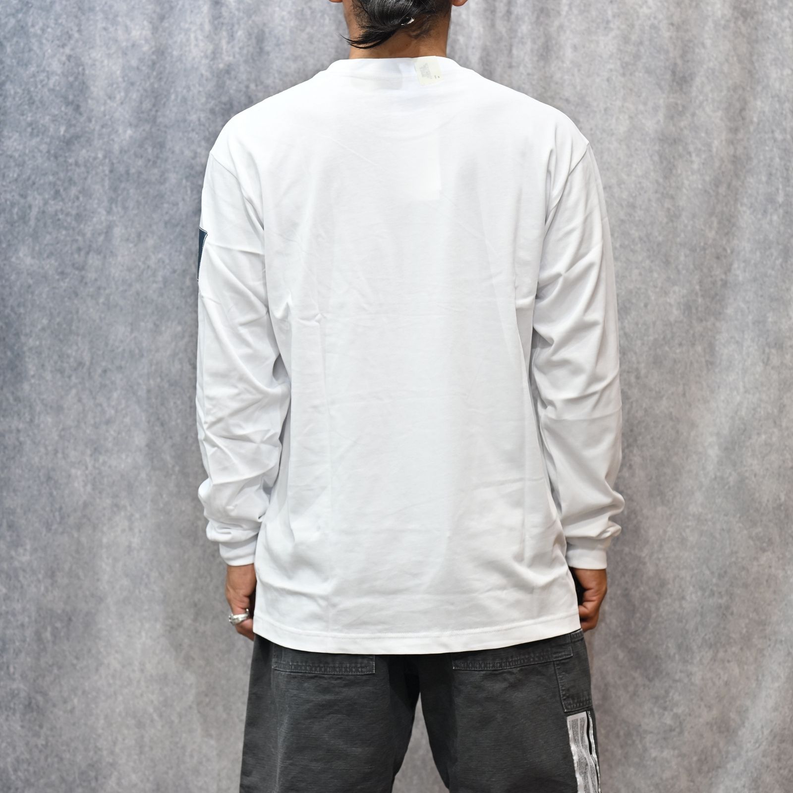 EXCHANGE SERVICE LONG SLEEVE （WHITE） /  ロングスリーブ Tシャツ （ホワイト） 9252-CS82