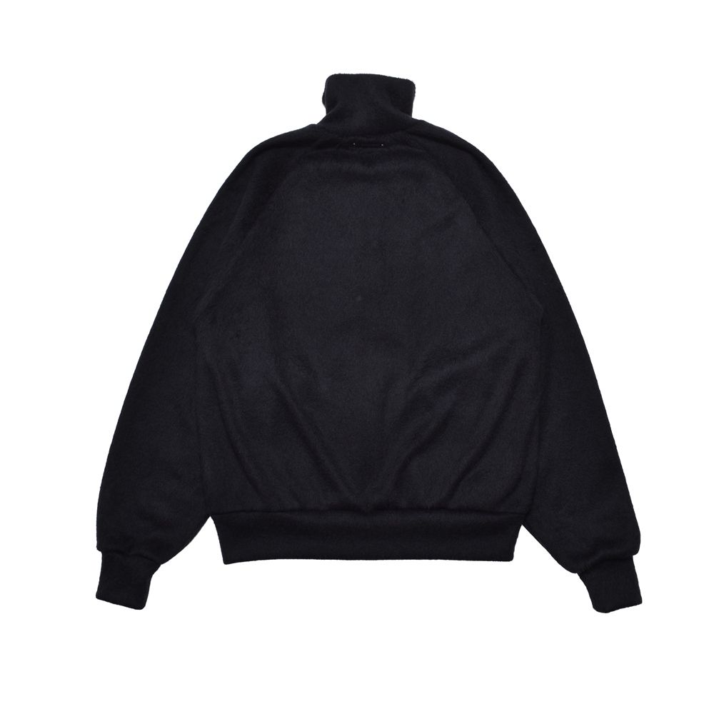 A.Wool Shaggy Track Jaket （BLK）｜ウールシャギー トラックジャケット｜MDFBF09404