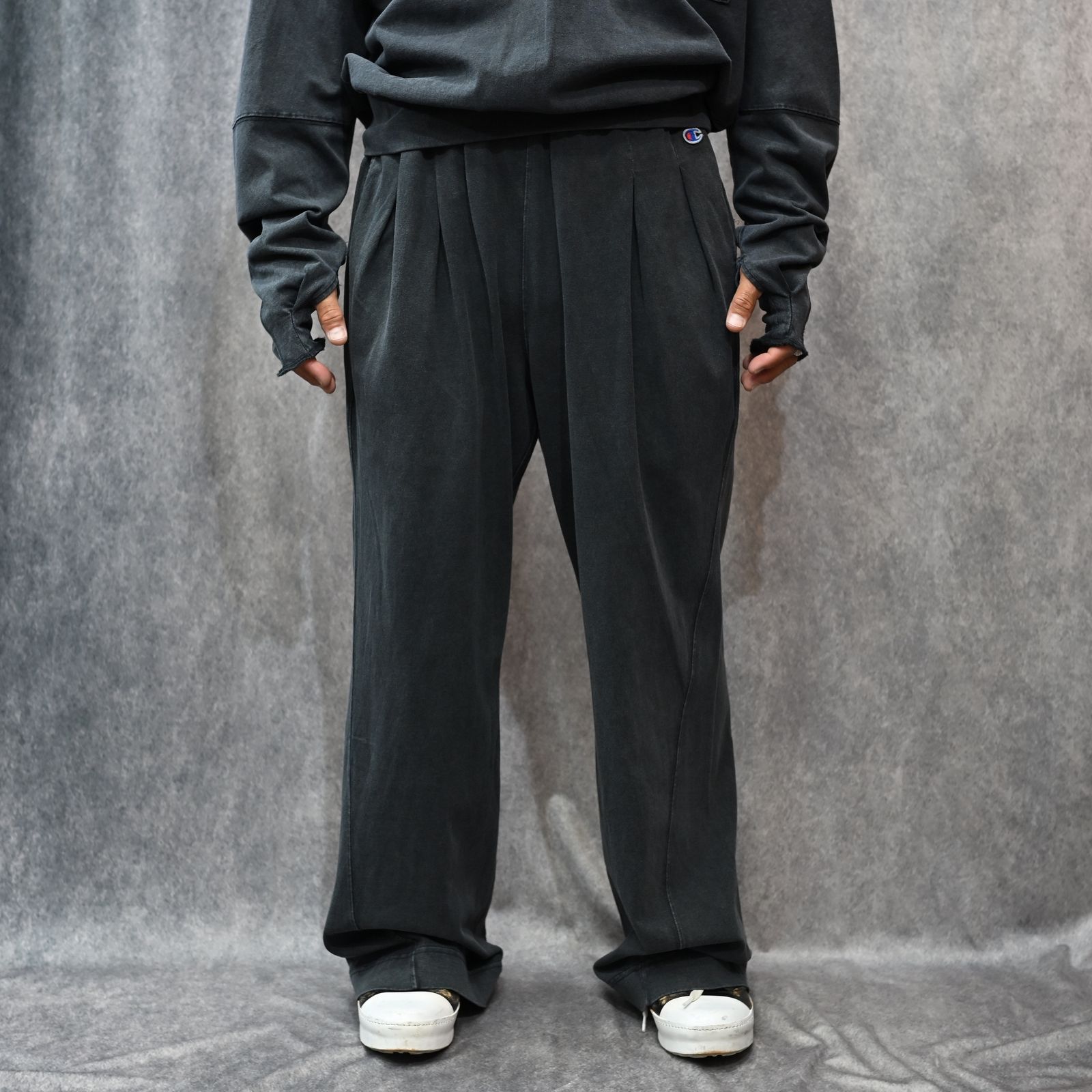 Champion “NEW WEAVE” EASY PANTS （CHARCOAL）｜チャンピオン ニューウィーブ イージーパンツ｜C8-C216