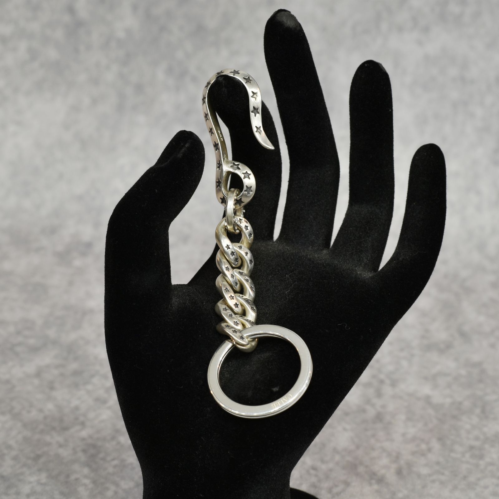 SILVER STAR KEY CHAIN (SILVER)｜シルバー スター キーチェーン｜CL-26SS002JW