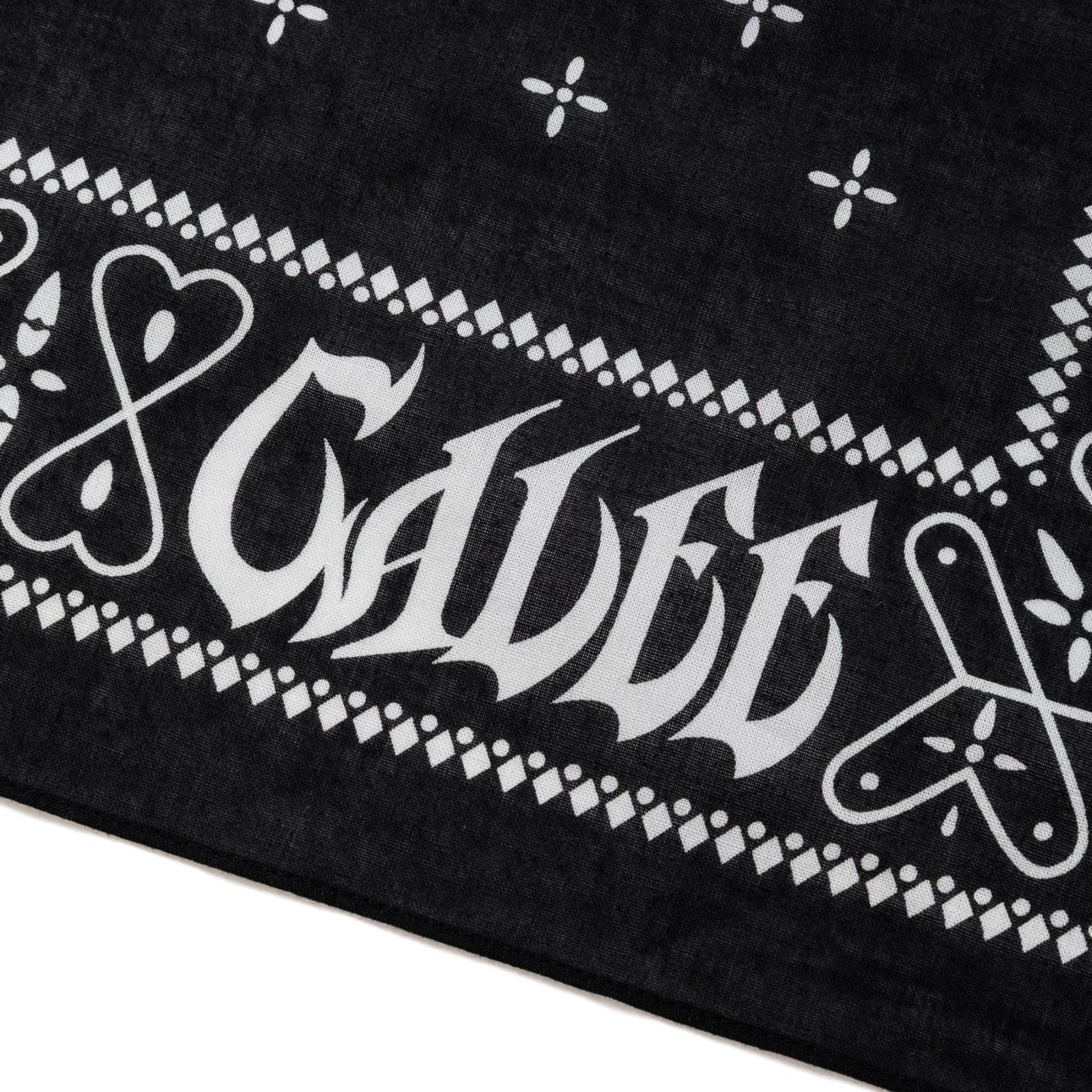 CROSS BANDANA (BLACK)｜クロス柄 バンダナ｜CL-26AWCRS004