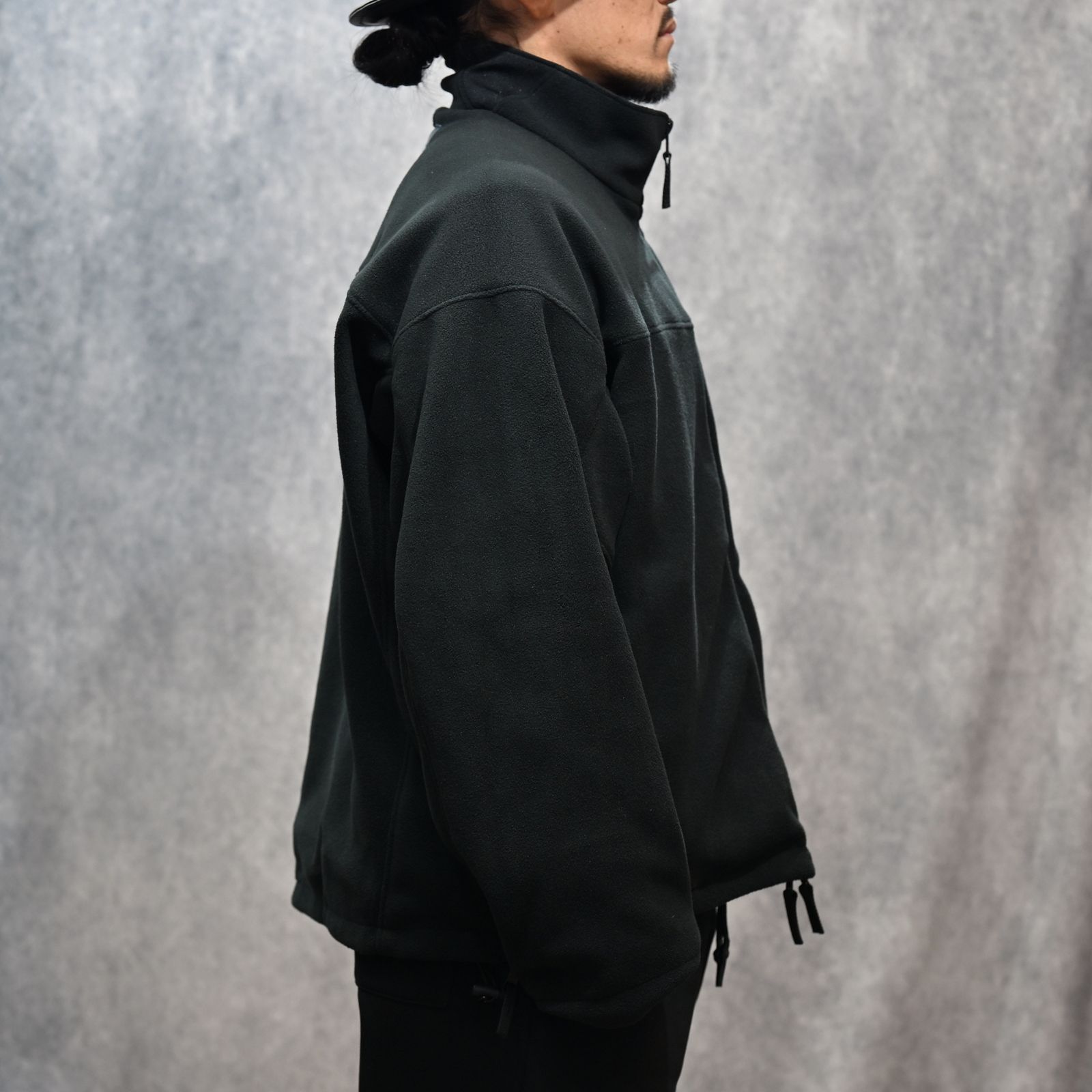 REVERSIBLE OVERSHIRT （BLACK）｜リバーシブル オーバーシャツ｜9252-BL01-003