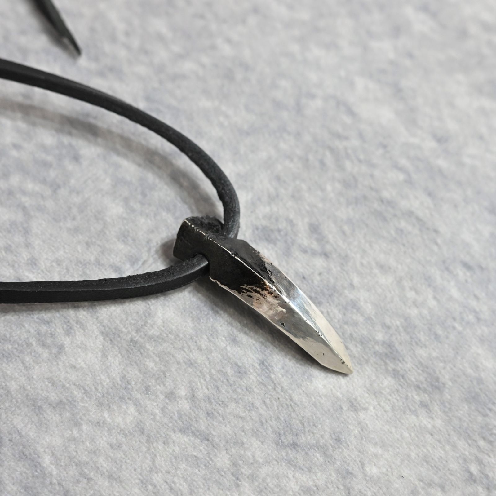 TALON TOP-04 + MARYAM HORSE LEATHER CORD｜ SILVERS 純銀
