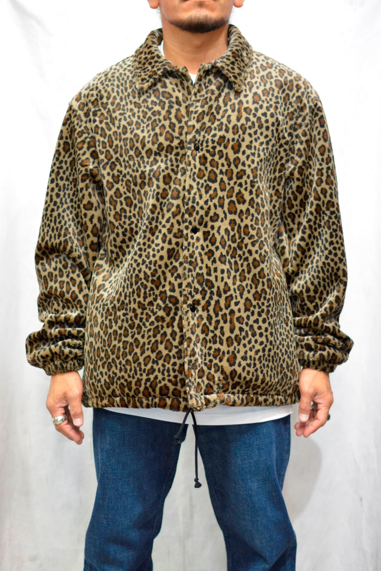 MINEDENIM - Leopard Fur Coach JKT | chord online store