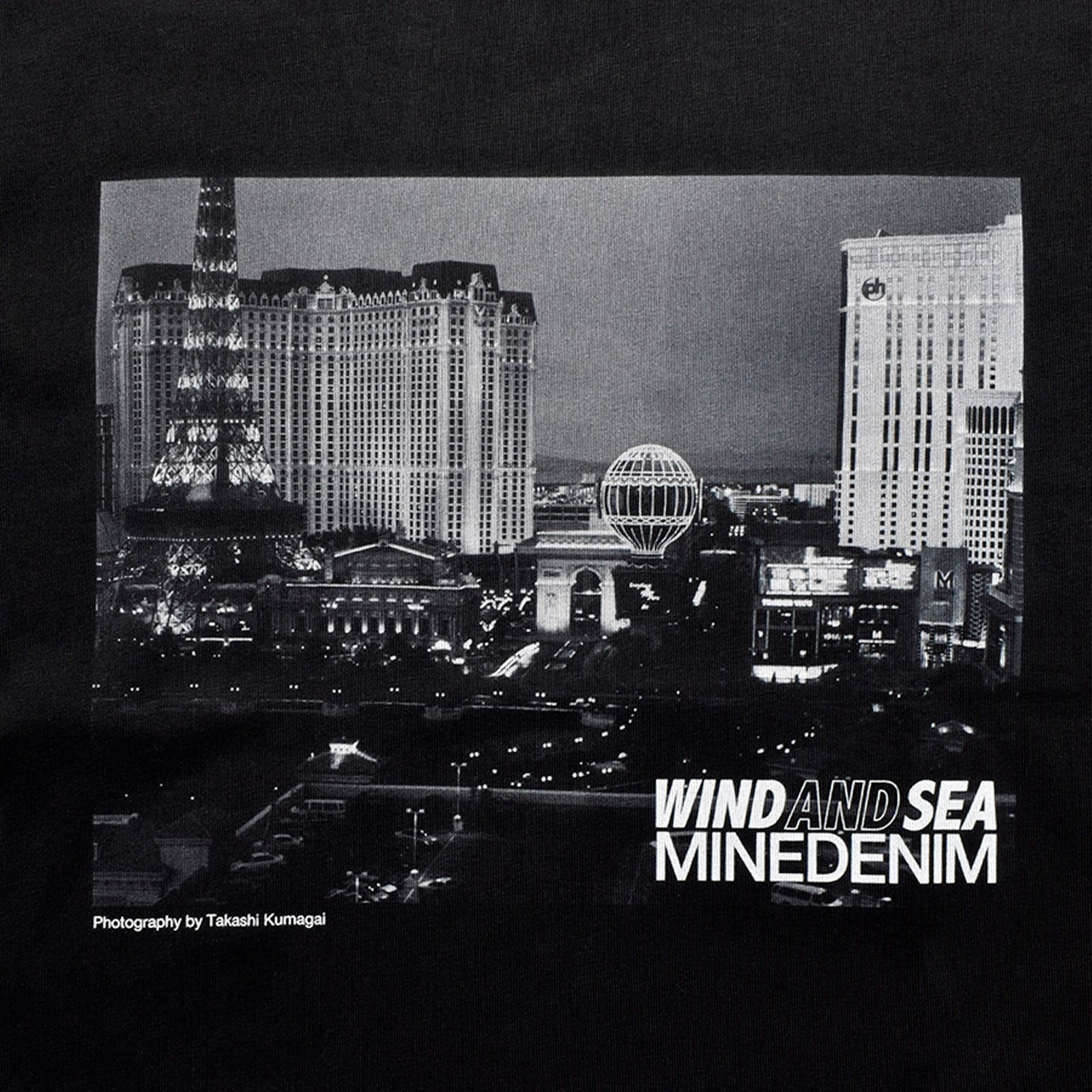 WIND AND SEA×MINEDENIM Photo L/S Tee （BLK / ブラック）