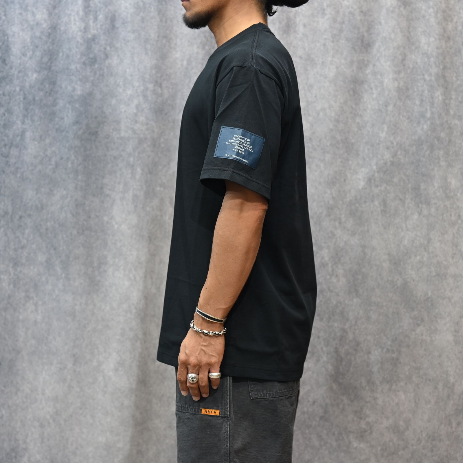 EXCHANGE SERVICE T-SHIRT （BLACK） / 半袖 Tシャツ （ブラック） 9252-CS83