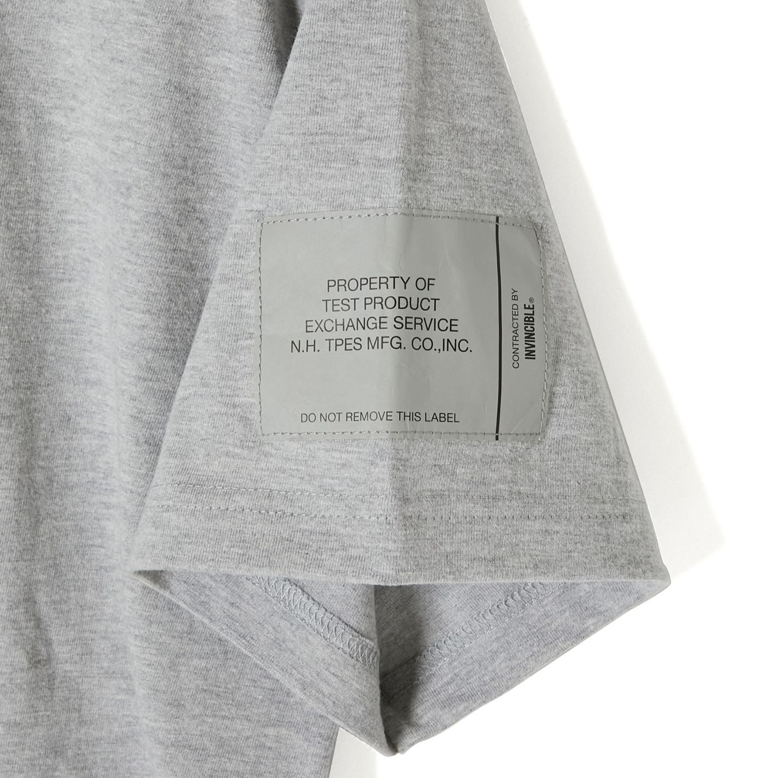× INVINCIBLE®︎ ドロップショルダー Tシャツ （GRAY）