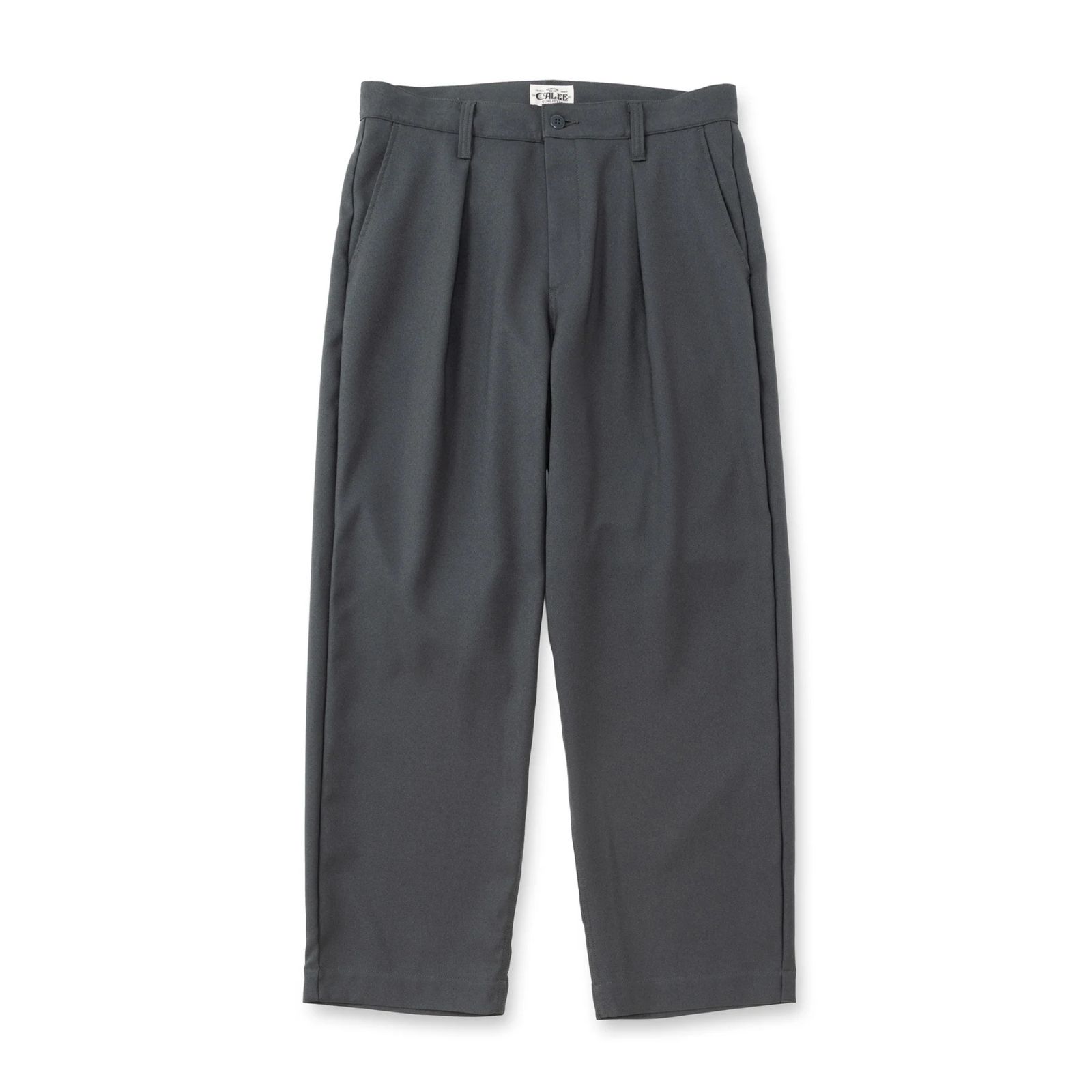 ST-P TUCK SLACKS (CHARCOAL)｜スタプレ タック スラックス｜CL-26SS008