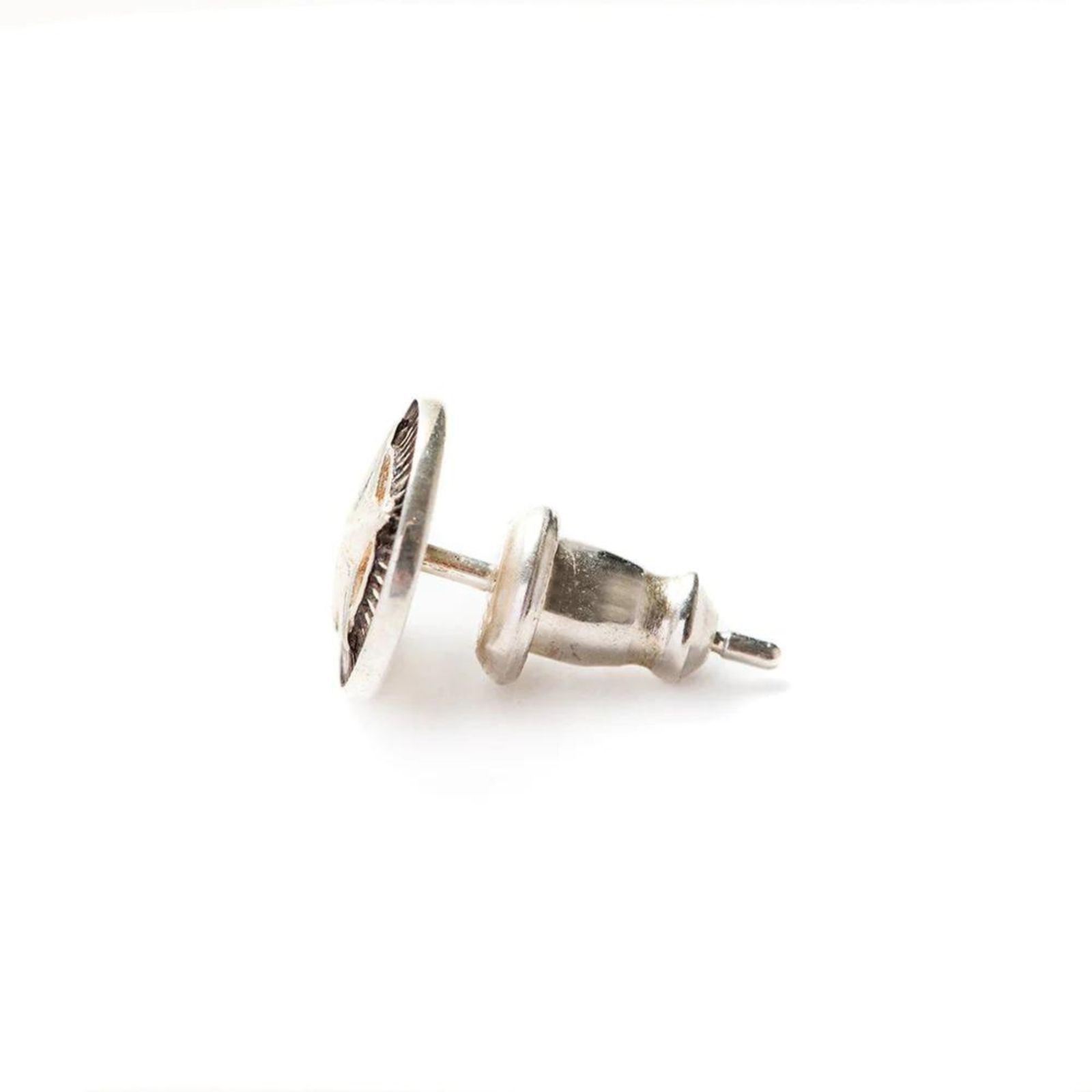SILVER STAR CONCHO PIERCE (SILVER) / シルバースターコンチョピアス