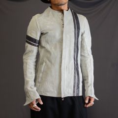 HORSE LEATHER NO COLLAR MOTO LINED DRT-1/S