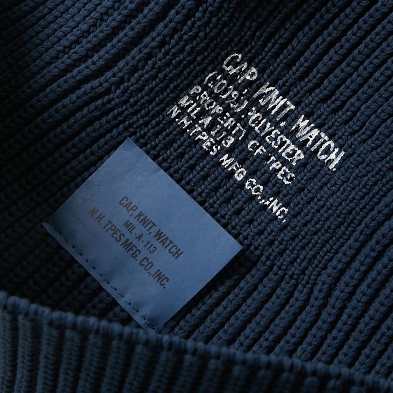 N.HOOLYWOOD - EXCHANGE WATCH CAP (BLUEGRAY) - ワッチ ニット