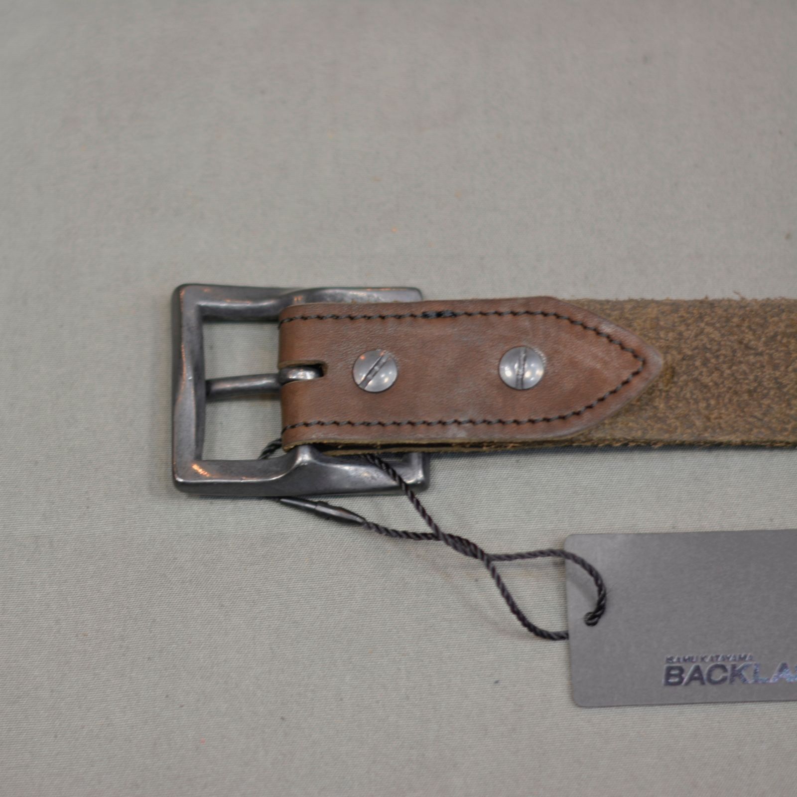 ダブルショルダーレザー製品染め 30㎜ベルト