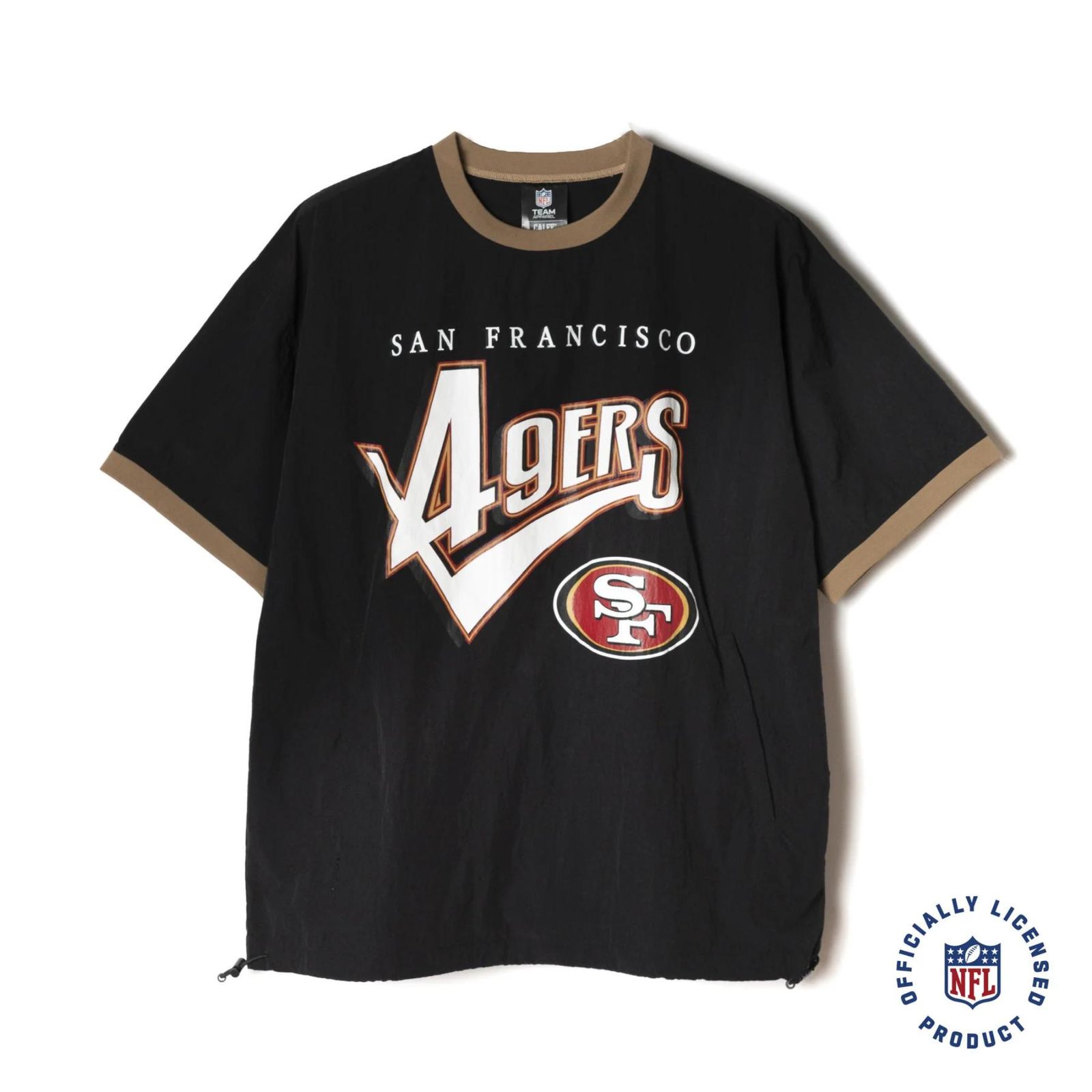 CALEE - × NFL RAIDERS S/S NYLON GAME SH (BLACK) / ナショナル CALEE - × NFL RAIDERS S/S NYLON GAME SH (BLACK) / ナショナル