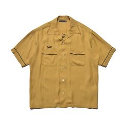 B.H.All Stars Rayon Bowling SH （YEL） ボーリング 半袖シャツ （イエロー）｜2605-5001